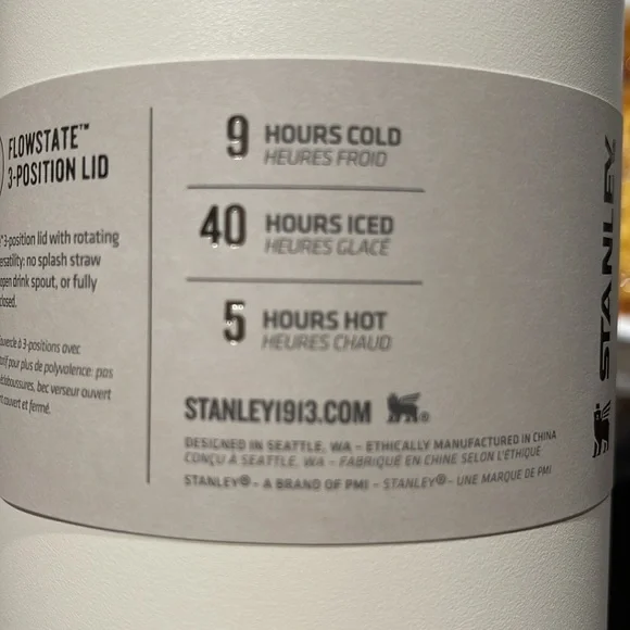 Stanley Tumbler - Quencher H2O 30 ounce - cream - Picture 5 of 5